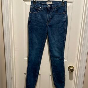 Madewell high rise skinny jeans